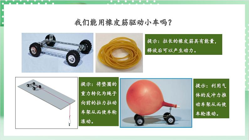 教科版科学四年级上册3.3 《用橡皮筋驱动小车》  课件+教案+素材04