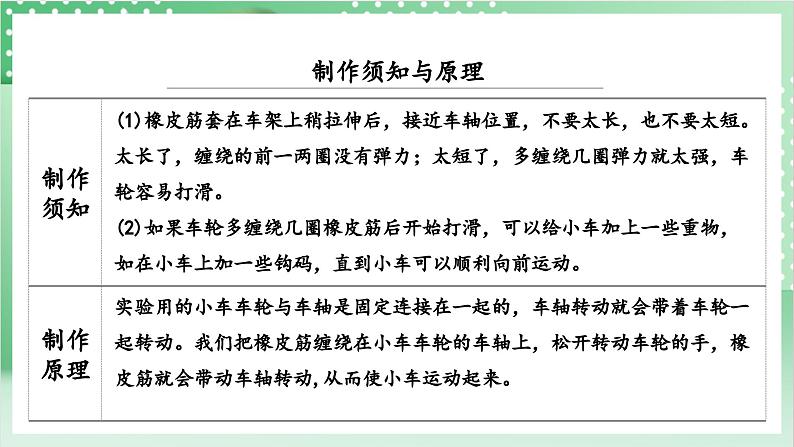 教科版科学四年级上册3.3 《用橡皮筋驱动小车》  课件+教案+素材07