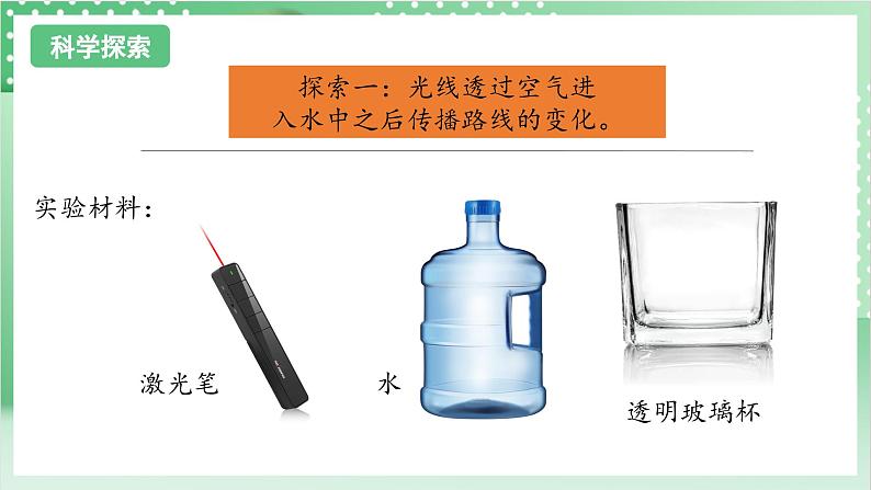 教科版科学五年级上册1.4 《光的传播方向会发生改变吗》 课件+教案+素材06