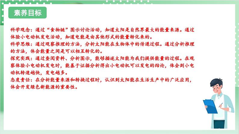 【新课标】教科版科学六年级上册4.7 《能量从哪里来》   教学课件+教案+素材02