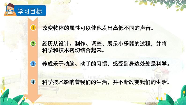 教科2024版科学4年级上册 第1章8 制作我的小乐器 PPT课件02