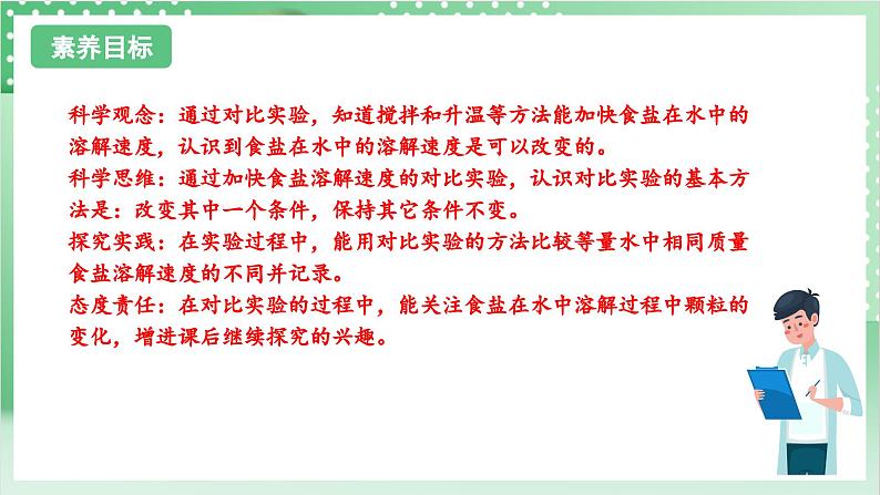 教科版科学三年级上册1.6 《加快溶解》 教学课件+教案+素材02