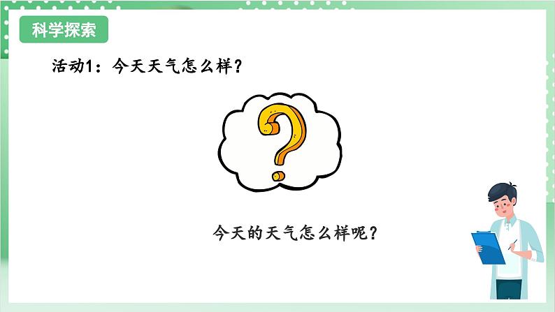 教科版科学三年级上册3.1 《我们关心天气》教学课件+教案+素材06