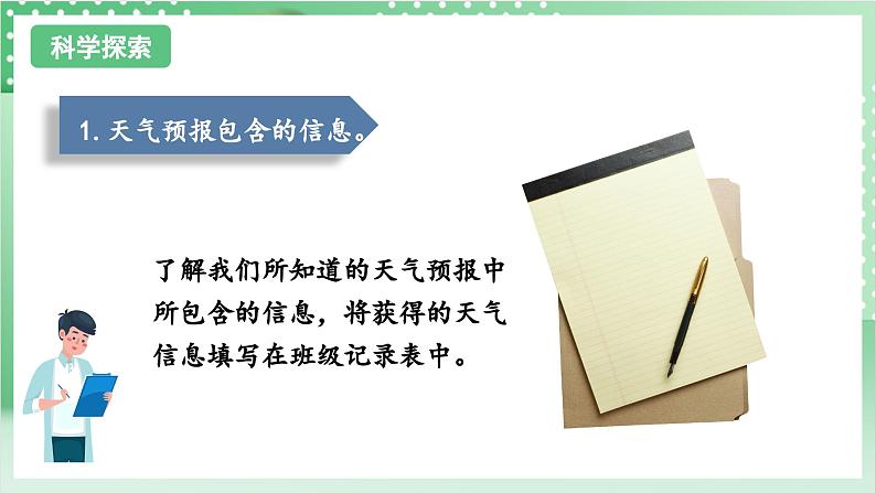 教科版科学三年级上册3.8 《天气预报是怎样制作出来的》 教学课件+教案+素材07