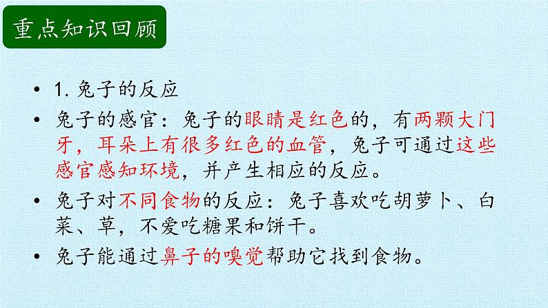 二年级上册科学课件-第二单元动物的反应复习课件-湘科版（一起）04