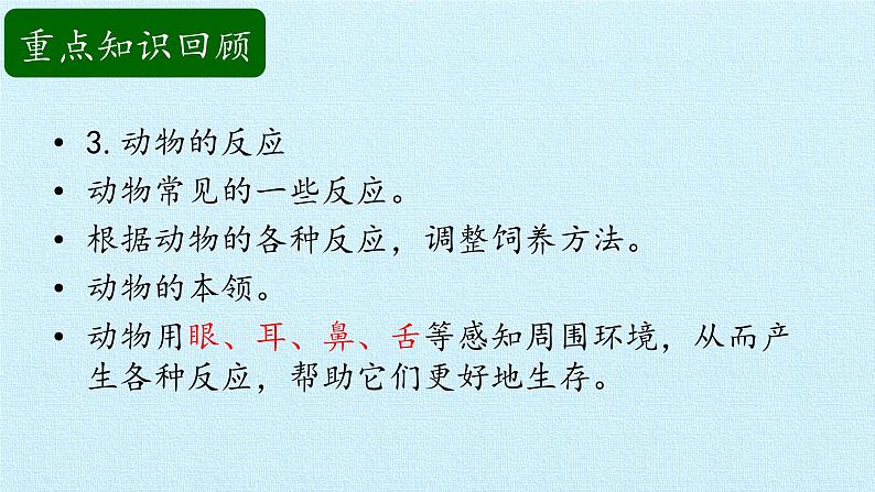 二年级上册科学课件-第二单元动物的反应复习课件-湘科版（一起）06