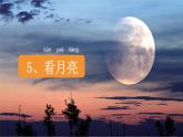 苏教版科学二年级上第五课看月亮课件
