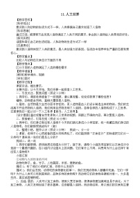 小学科学苏教版(2024)一年级上册(2024)11 人工世界教学设计