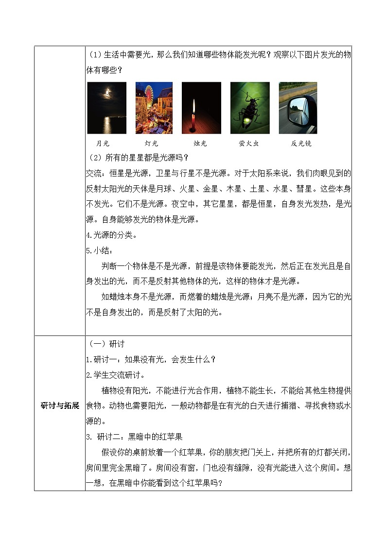 【核心素养】教科版科学五年级上册 1.1 有关光的思考（教学课件+同步教案）02
