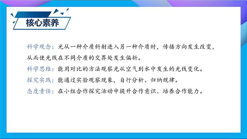 【核心素养】教科版科学五年级上册 1.4 光的传播方向会发生改变吗（教学课件+同步教案）03