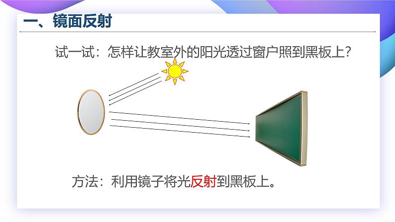 【核心素养】苏教版科学五年级上册 1.3 光的反射（教学课件+同步教案）03