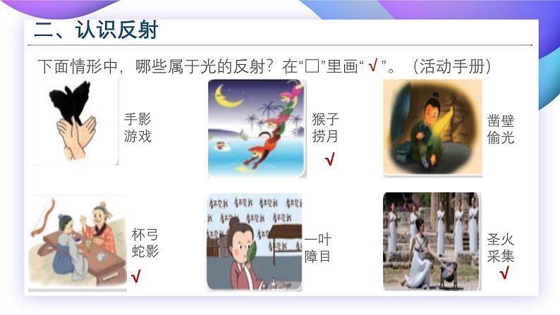 【核心素养】苏教版科学五年级上册 1.3 光的反射（教学课件+同步教案）07