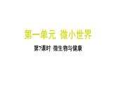 1.7 微生物与健康（习题课件)-2024-2025学年科学六年级上册教科版