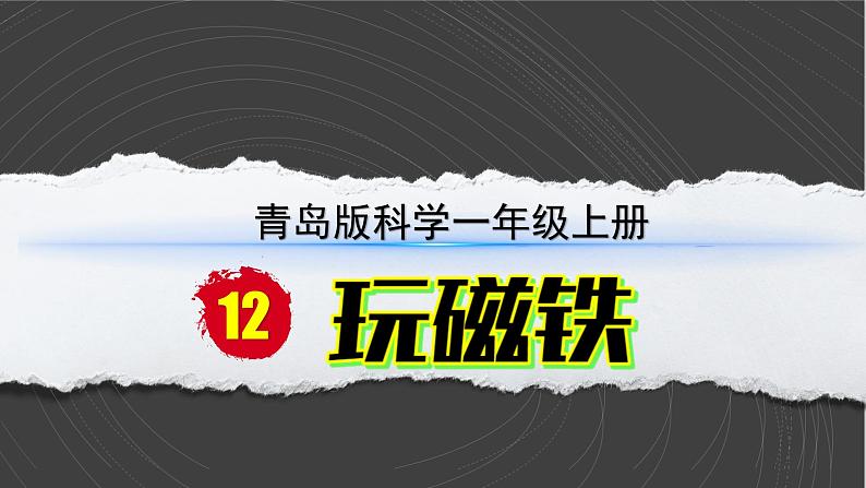 （2024）青岛版科学一年级上册（3.7）玩磁铁PPT课件02