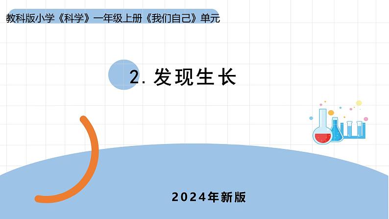 2024新教科版一年级科学上册第二单元2.2《发现生长》课件01