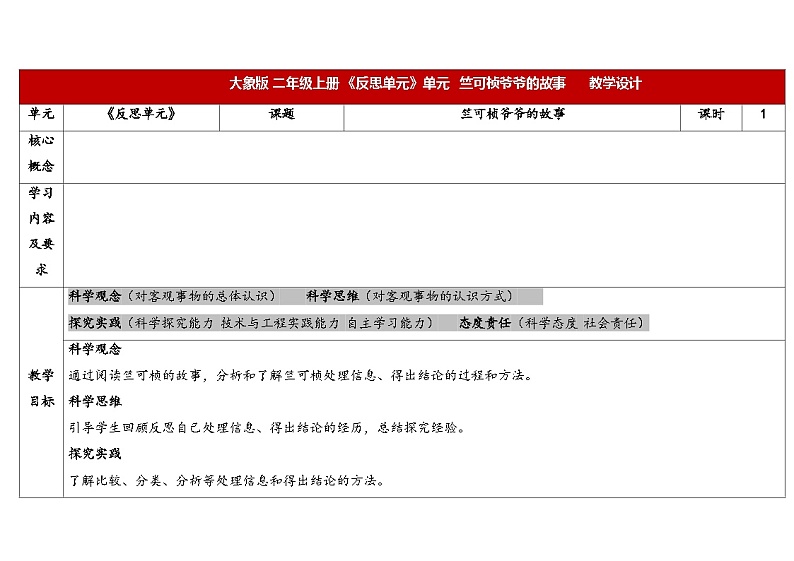 反思单元竺可桢爷爷的故事第1页