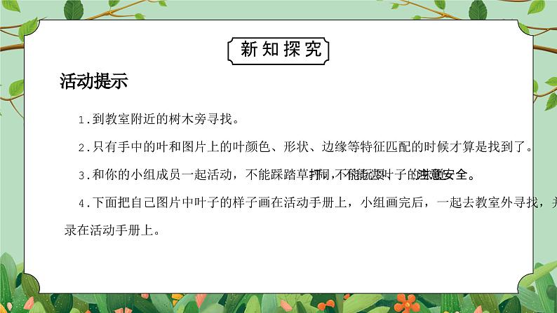 教科版一年级科学上册第一单元《植物-这是谁的叶》PPT课件第8页