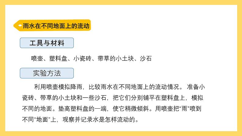 4.21 落到地面的雨水（课件）-2024-2025学年五年级上册科学粤教粤科版06