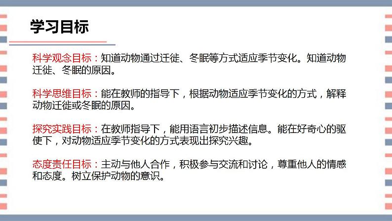 【核心素养】青岛版科学三年级上册 1.4 冬眠与迁徙（教学课件+同步教案）04