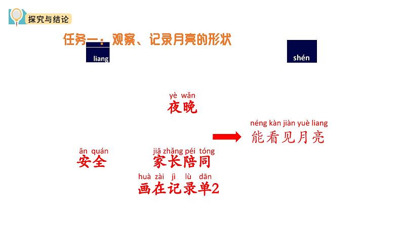 小学科学新大象版一年级上册第四单元第1课《月亮什么样》教学课件（2024秋）07