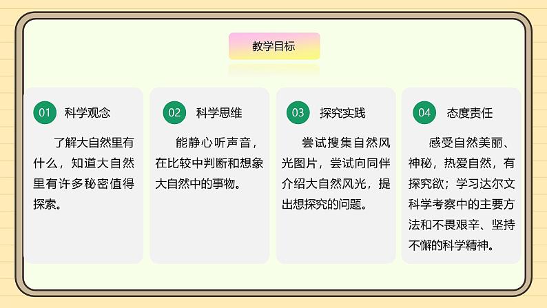 【湘科版】一上科学  2.5《初识大自然》课件+教案+素材03