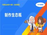 湘科版科学（2017）六年级上册--1.4制作生态瓶（课件+教案）