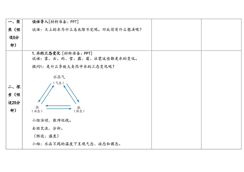 湘科版科学（2017）六年级上册--2.3水在自然界的循环（课件+教案）03