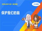 湘科版科学（2017）五年级上册--1.3保护我们的脑（课件+教案）