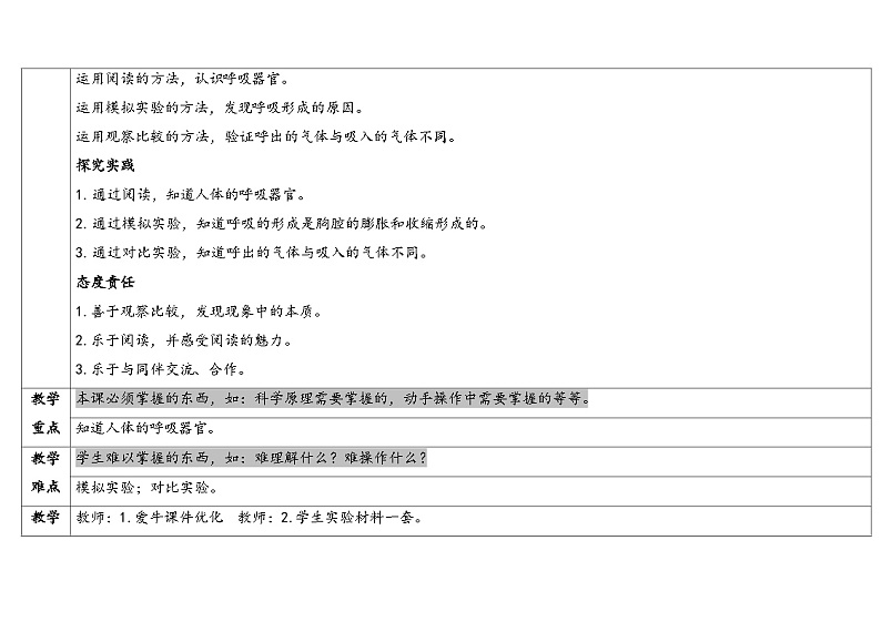 湘科版科学（2017）四年级上册--2.2我们的呼吸（课件+教案）02