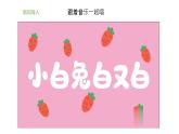 小学科学新大象版一年级上册第二单元第1课《观察兔子》教学课件2（2024秋）