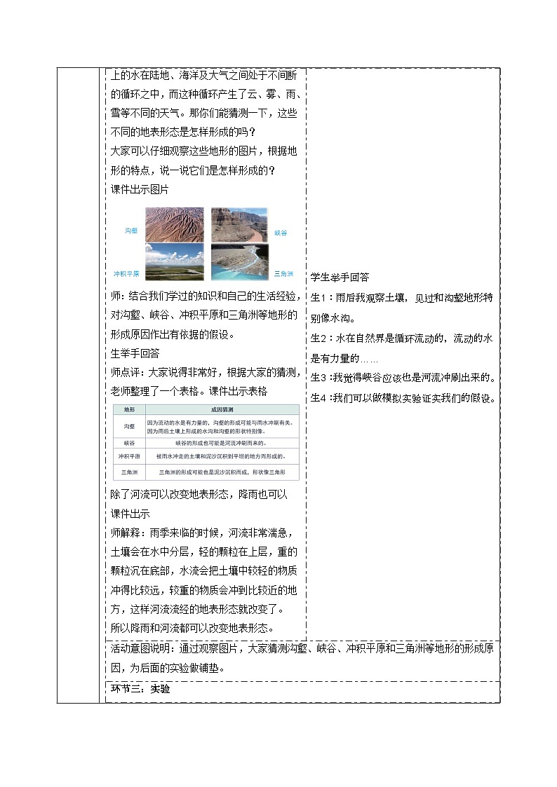 【大单元整体教学】大象版科学六年级上册2.5水与地表形态 单元整体设计+课时课件+课时教案+素材03