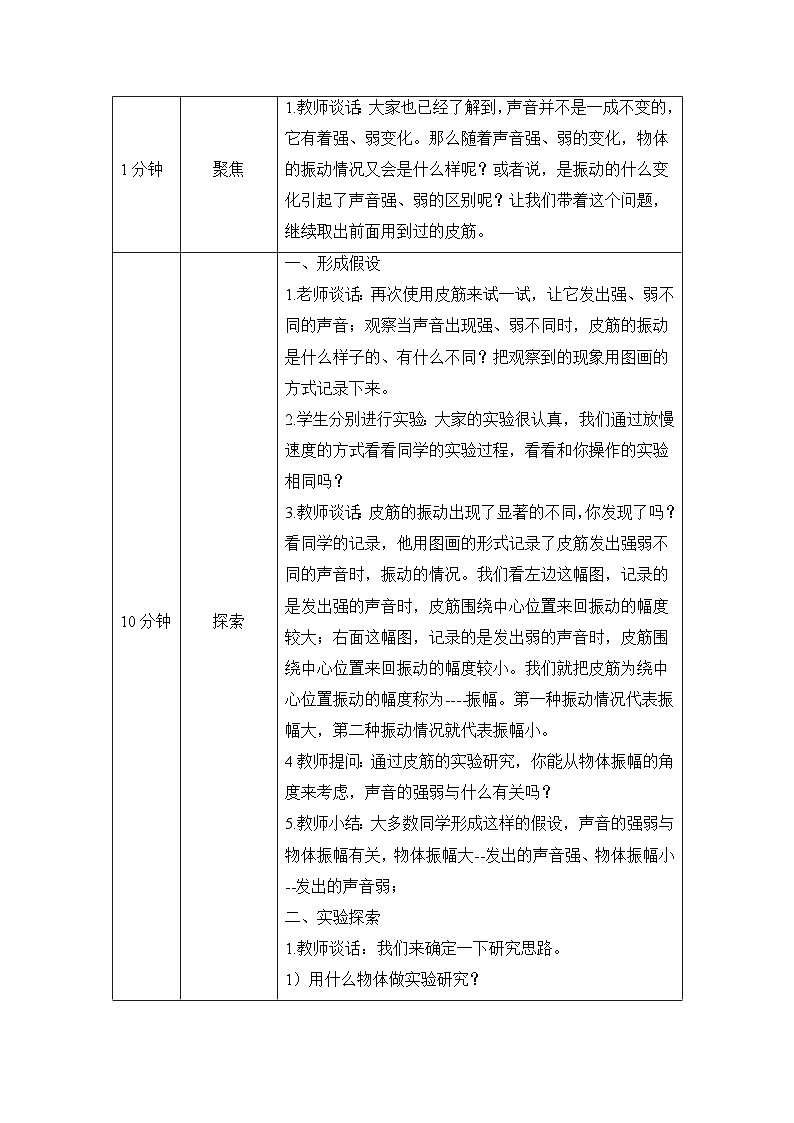 《声音的强与弱》教学设计第2页