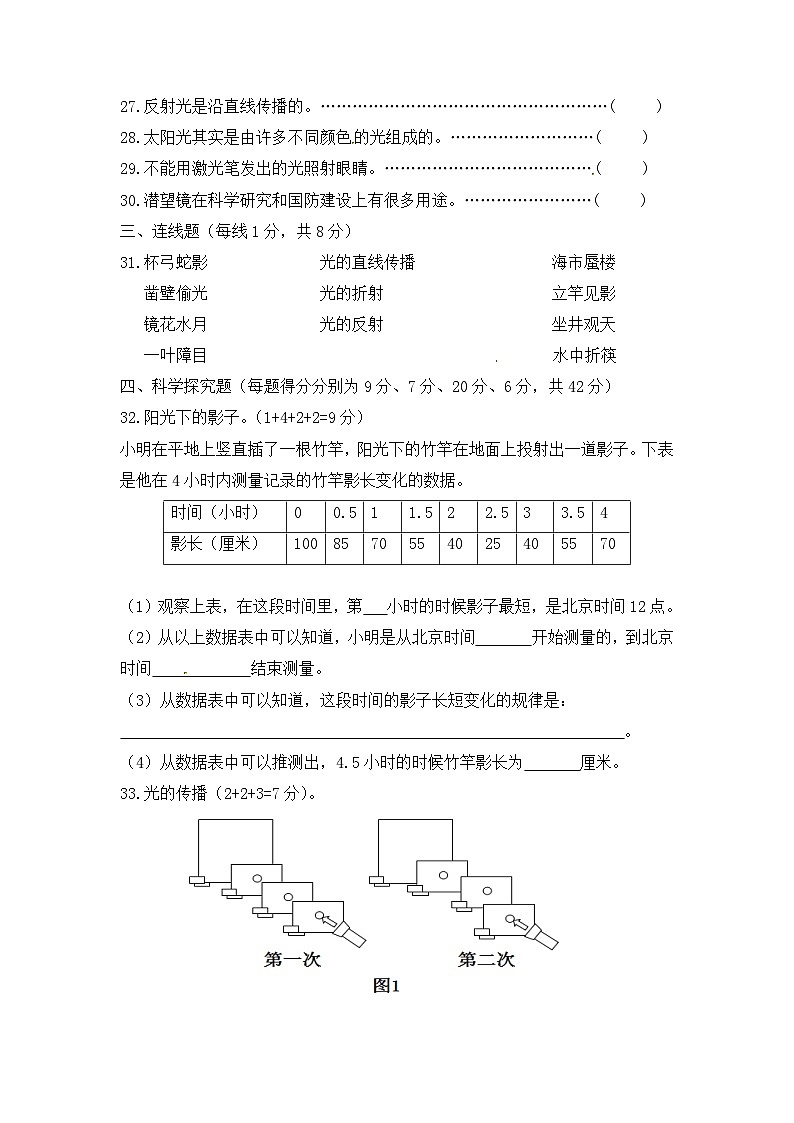 《冲刺卷：光（含答案）》单元检测第3页
