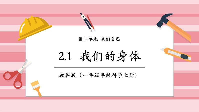 【大单元整体教学】2.1《我们的身体》课时课件第1页