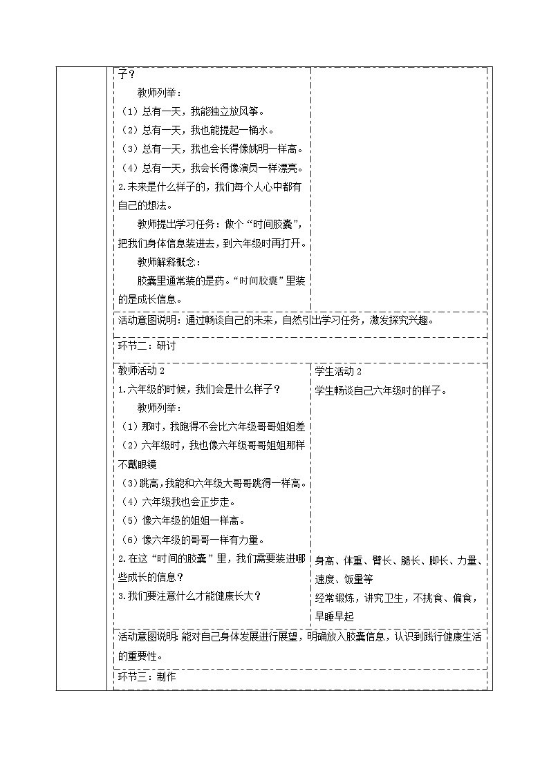 【大单元整体教学】2.7《做个“时间胶囊”》课时教案第2页
