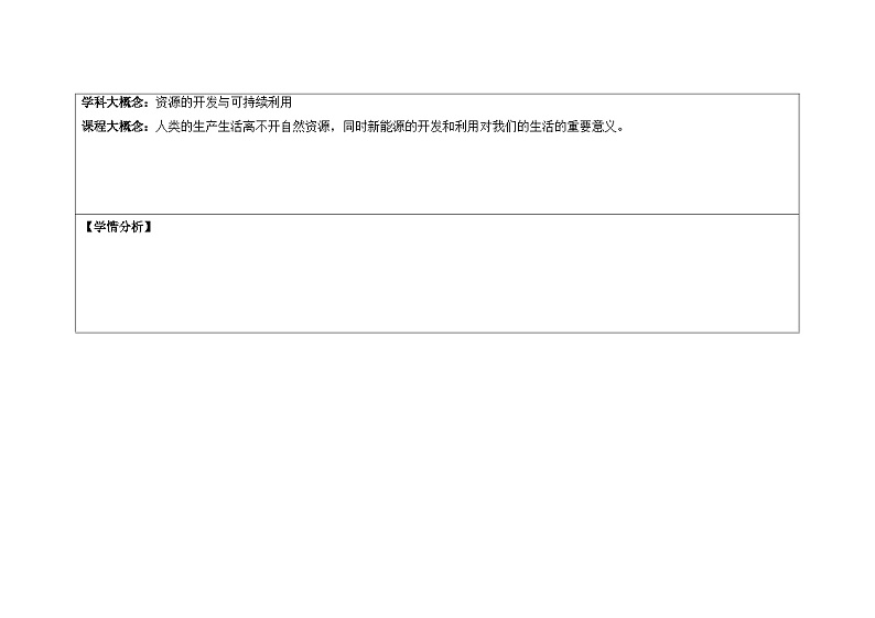 第三单元《地球资源》教学设计  2023-2024学年科学六年级下册青岛版第3页