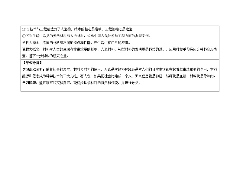 第三单元生活中的材料 教学设计-2023-2024学年科学三年级下册青岛版第3页