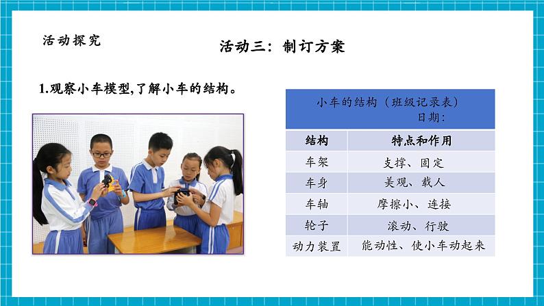 第3单元第7课 设计制作小车（一）课时课件第8页