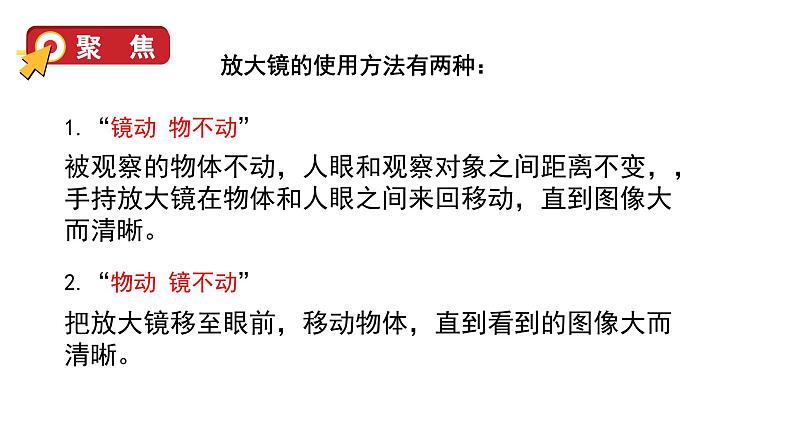 2024教科版科学六年级上册第一单元微小世界1放大镜教学课件第8页