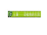 2024教科版科学二年级上册第一单元我们的地球家园2土壤——动植物的乐园教学课件