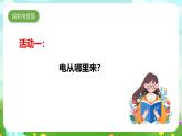 青島版六三制（2017）科學(xué)四年級下冊 第21課《安全用電》課件+教案+素材