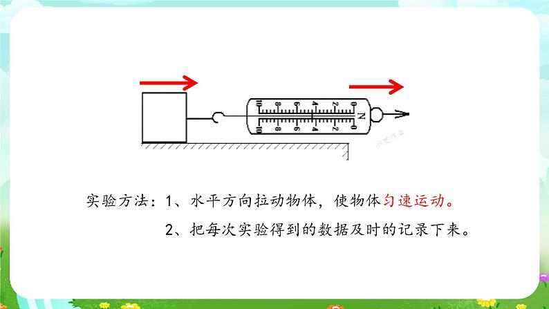 大象版（2017）科学四下 5.3《滑梯与摩擦力》课件第7页