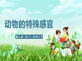冀人版（2017）科学三下 第9课《动物的特殊感官》课件+教案