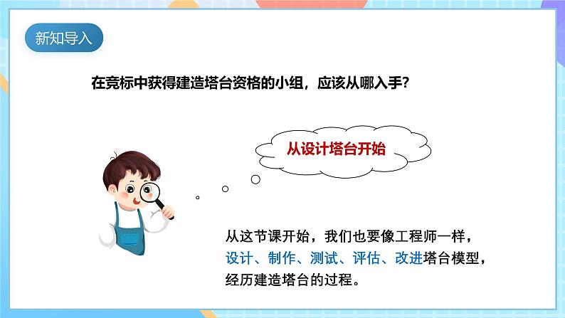 【核心素养】教科版科学六年级下册 1.4《设计塔台模型》课件第7页