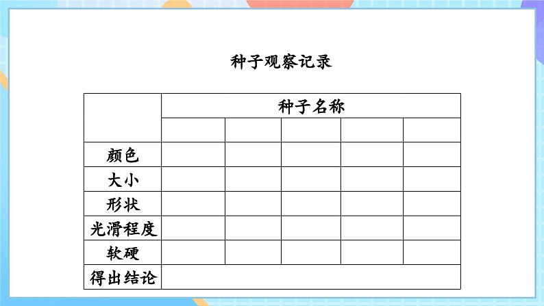 【核心素养】教科版科学四年级下册 1.1《种子里孕育着新生命》课件第7页