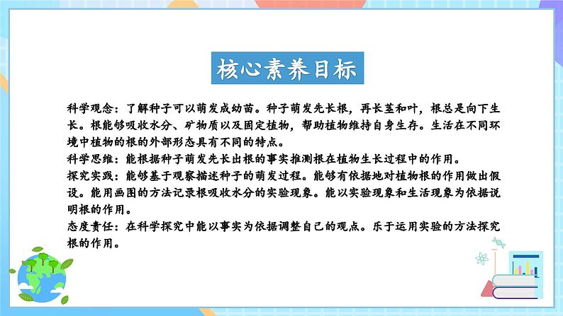 【核心素养】教科版科学四年级下册 1.3《种子长出了根》课件第2页