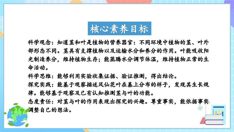 【核心素养】教科版科学四年级下册 1.4《茎和叶》课件第2页