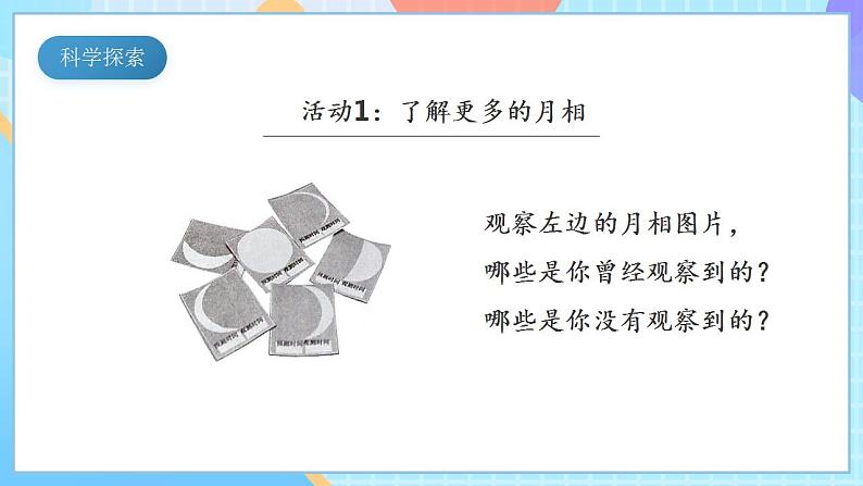 【核心素养】教科版科学三年级下册 3.4 《月相变化的规律》课件第7页