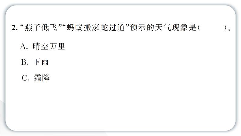 2024教科版科学三年级上册第三单元天气8 天气预报是怎样制作出来的 作业课件第6页