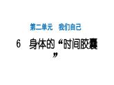 2024教科版科学二年级下册第二单元我们自己6身体的“时间胶囊” 作业课件